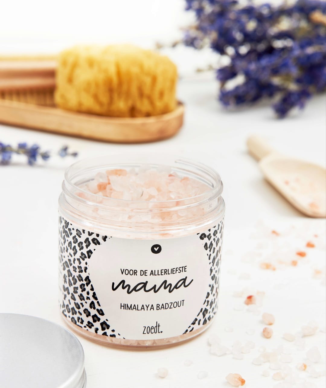 himalaya badzout met de tekst voor de allerliefste mama