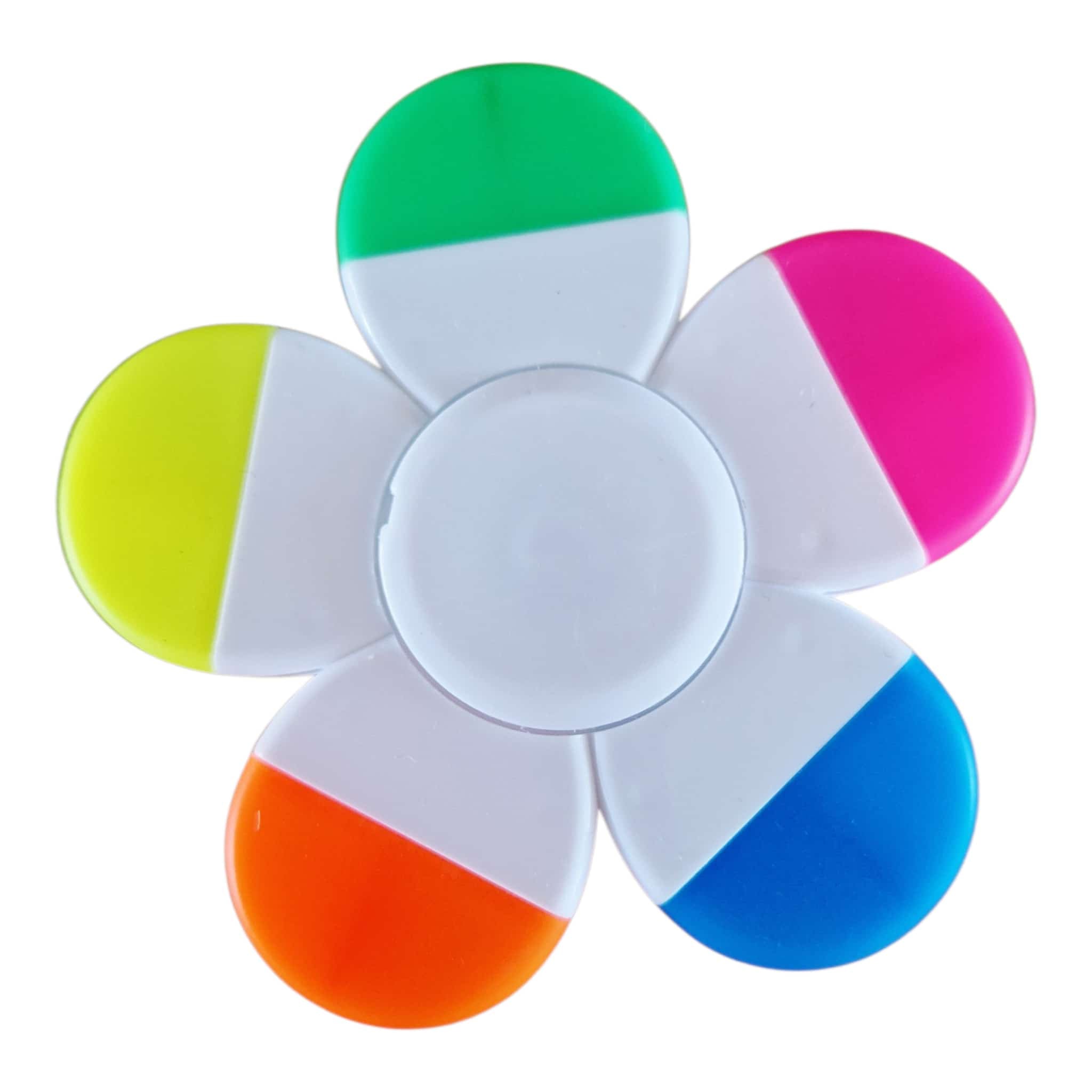 Highlighter in de vorm van een bloem