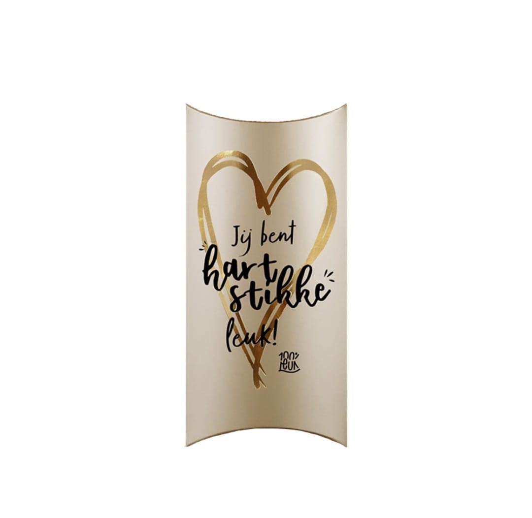 Hartzeep jij bent hartstikke leuk in verpakking