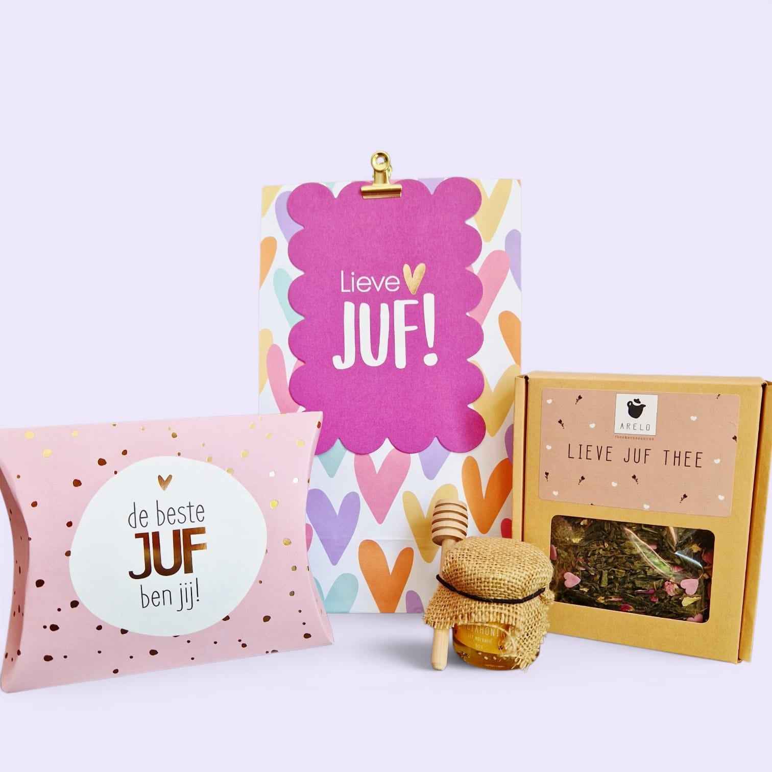 Klassencadeau - Lieve juf theepakket