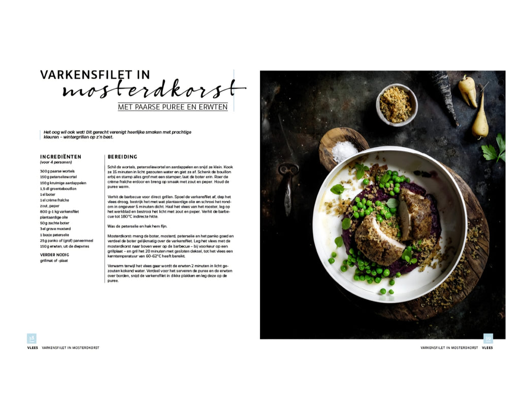 verkensfilet in mosterdkorst recept