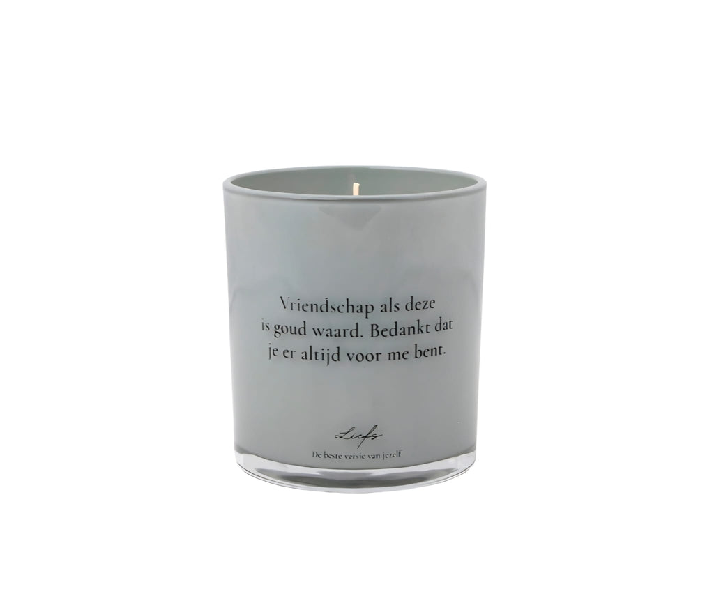 Sojawaskaars Vriendschap als deze is goud waard. Bedankt dat je er altijd voor me bent. 