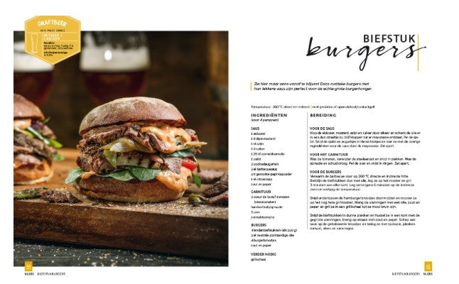 bierfstuk burgers recept uit kookboek barbecue en bier 