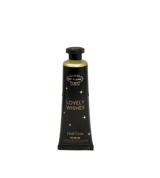 Zwart met gouden handcreme lovely wishes