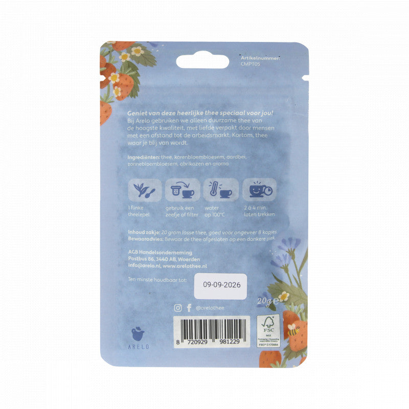 ingrediëntenlijst thee