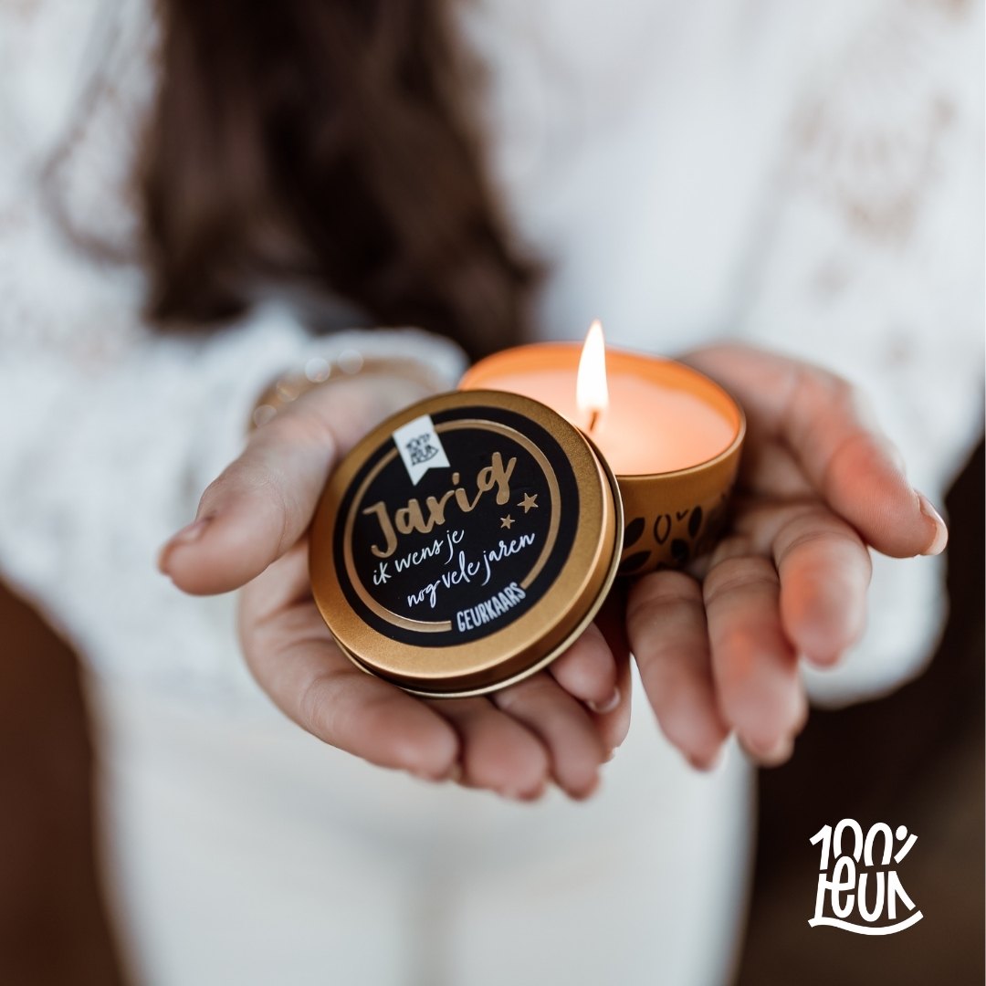 Scented candle - Birthday - Many happy returns