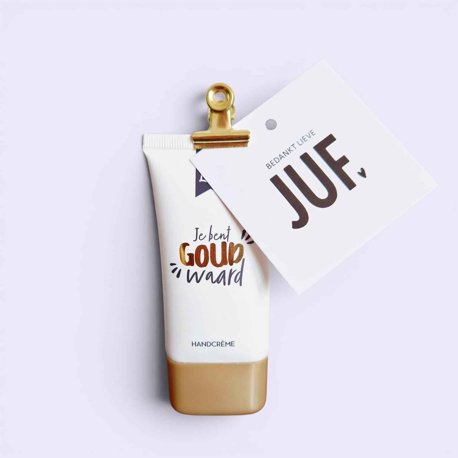 Cadeau juf - Je bent goud waard