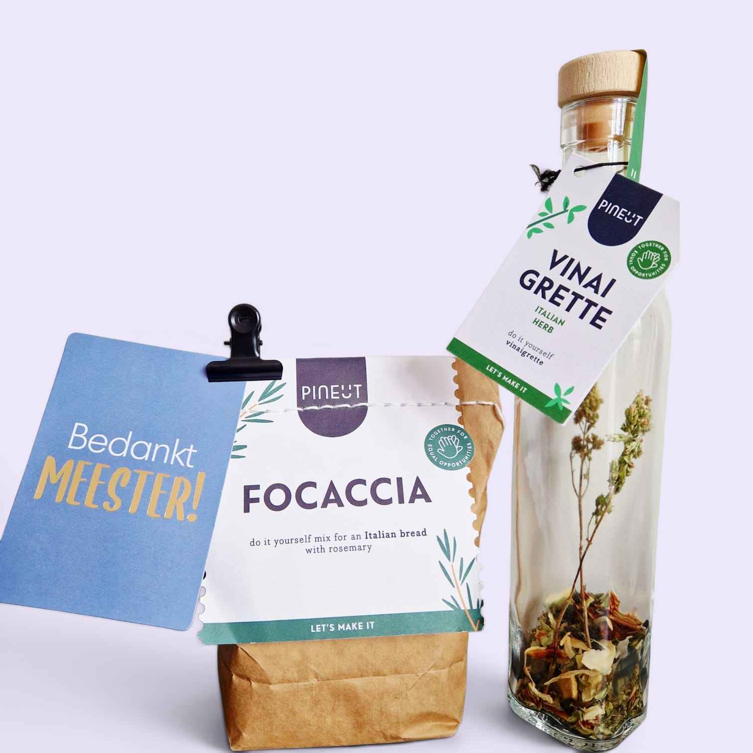 Klassencadeau Meester - Italiaans DIY Pakket