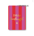 Wenskaart - Dikke Kerstknuffel