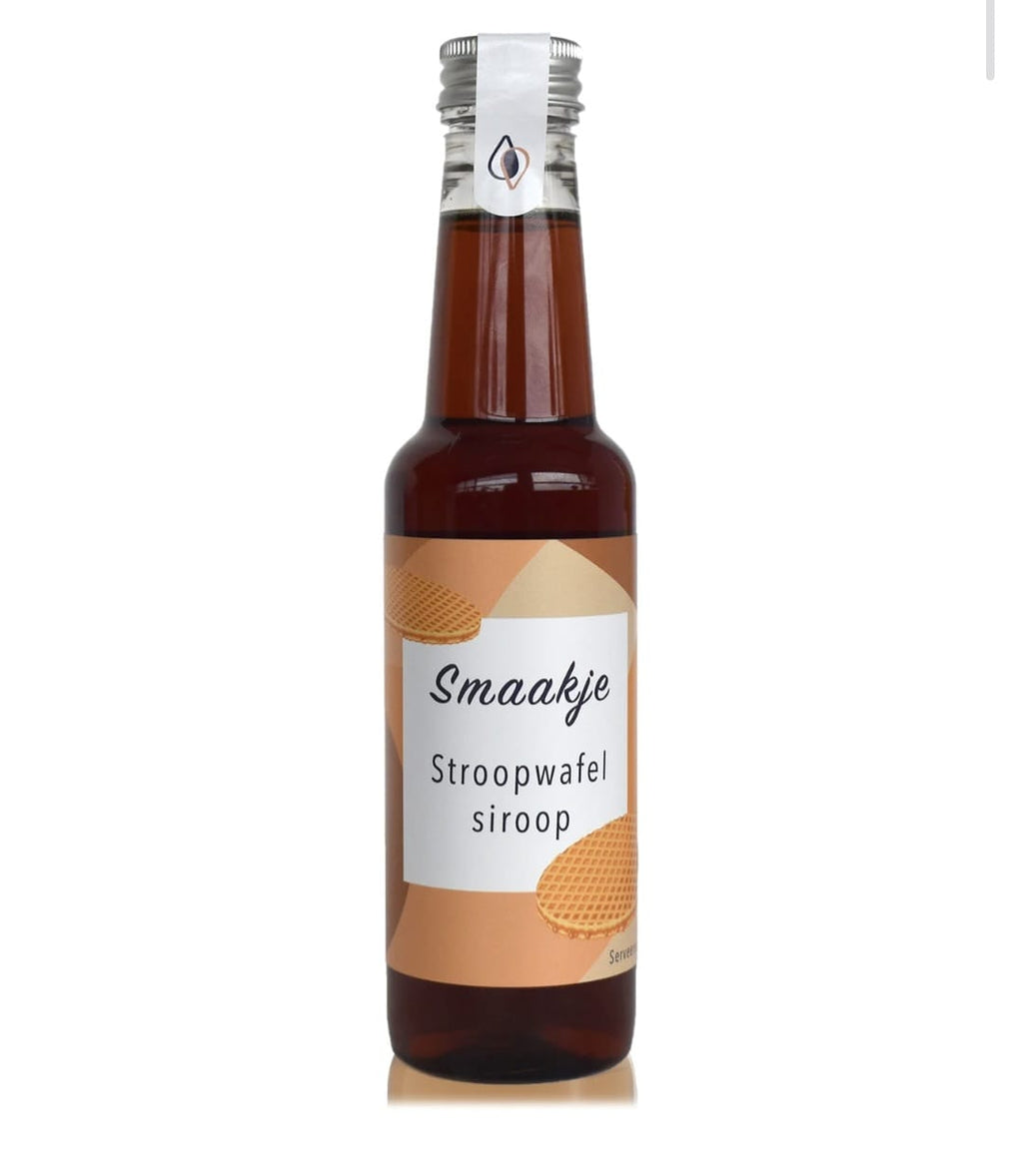 stroopwafel siroop voor in de koffie