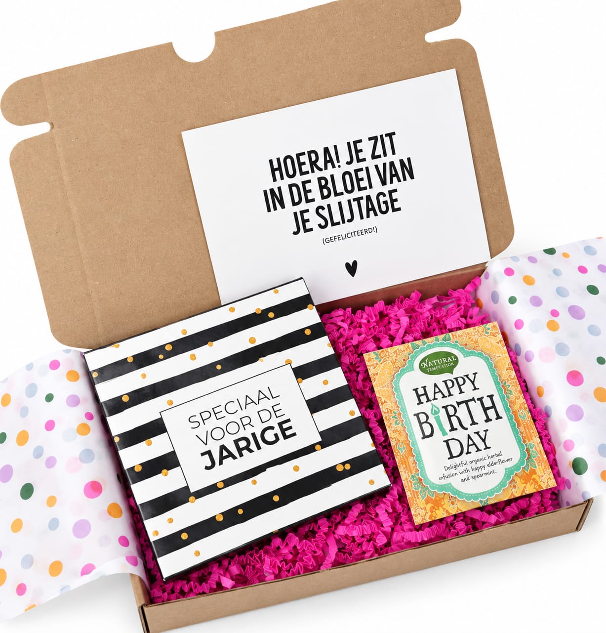 Postgelukje - Speciaal voor de jarige