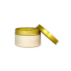 blikje knuffels sojawaskaars my flame