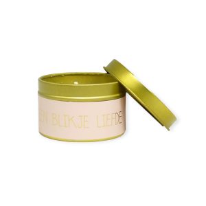 blikje liefde sojawaskaars my flame