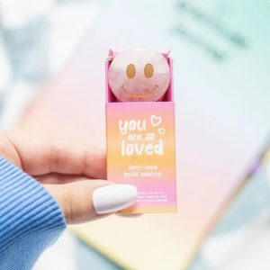 Smiley rozenkwarts voor liefde - you are so loved