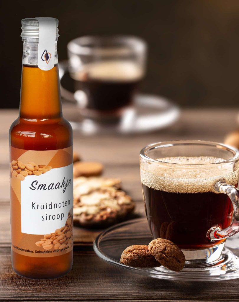 Kruidnoten koffie siroop