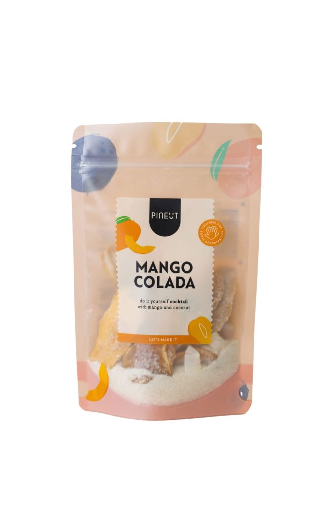 Pineut Mango Colada mix – cocktail met mango en kokos